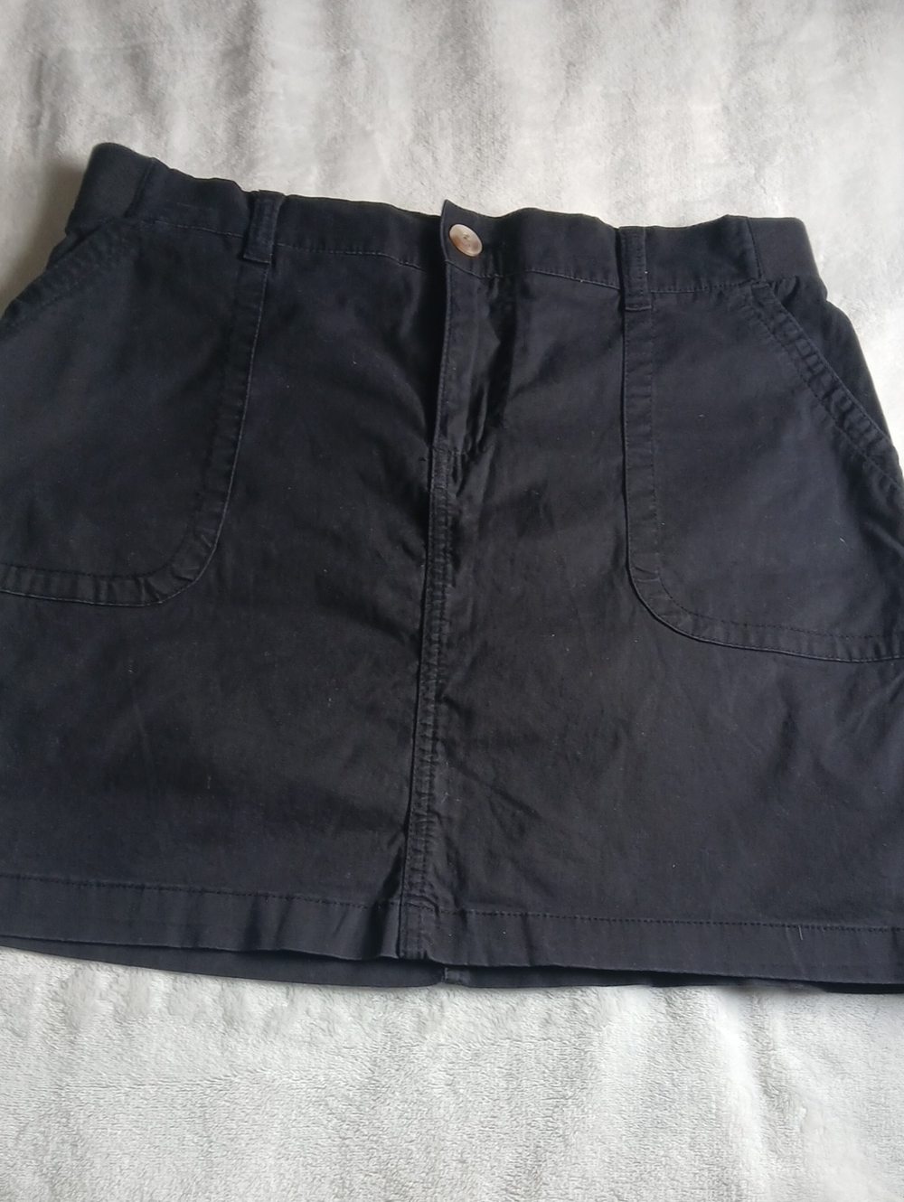 Lee Black Mini Skirt